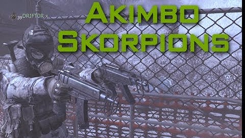 Akimbo Skorpion Rampage - MW3 Gameplay Commentary by Drift0r