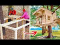 Nhà DIY Dễ Thương Bằng Gỗ Pallet || Ý Tưởng Nội Thất DIY Hay Ho Từ Gỗ Pallet