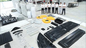 2022 All New Single Station Thermoforming Machine for Thermoplastic Lightweight Materials