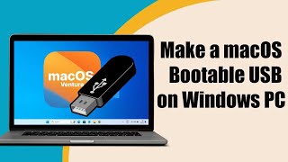 How to Create/Make a macOS Bootable USB on Windows PC [from DMG File]