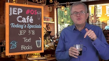 Text Blocks - JEP Café #5