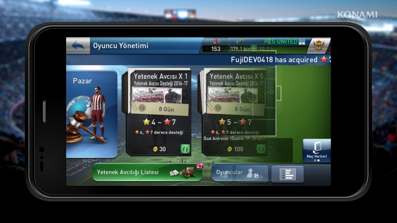 PES CLUB MANAGER (2016-17)  Türkçe