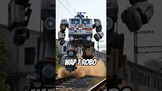 #WAP7 #TrainTransformation #RobotTransformation #IndianRailways #TrainToRobot #LocomotiveRobot