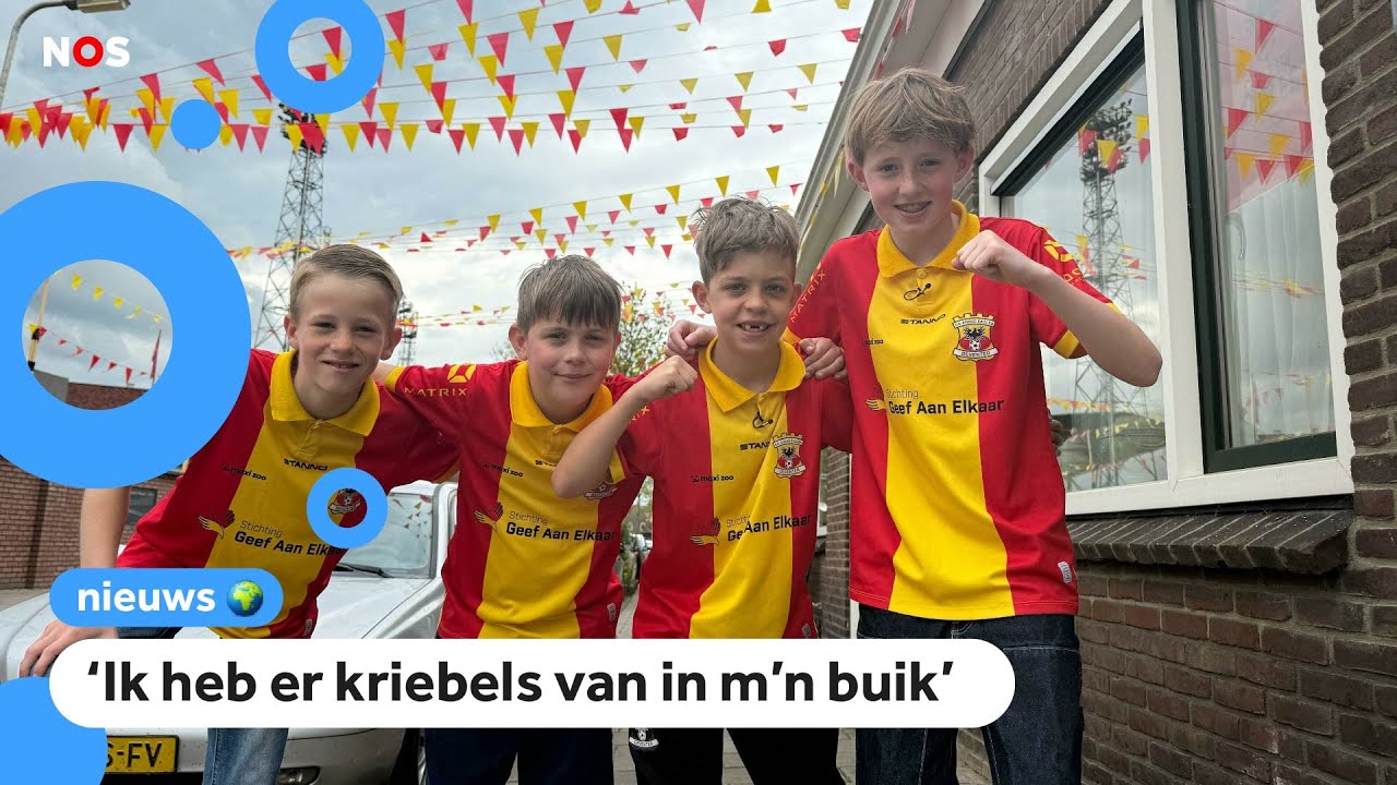Grote huldiging voor voetbalclub Go Ahead Eagles