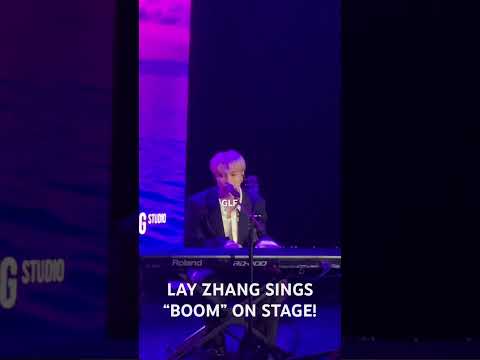 Layzhang 张艺 Performs Boom On Stage Layexo Layzhangfanmeetinmanila 