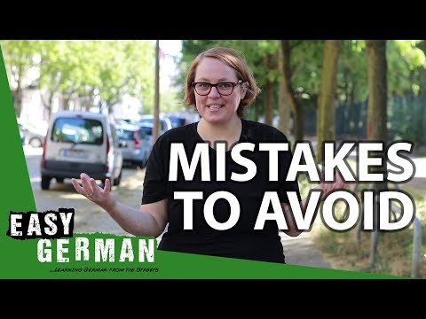 4 Mistakes to avoid when starting to learn German | Super Easy German (79)