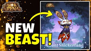 Patch Notes Bring a NEW Beast - Count Snickerfang! [FURRY HIPPO AFK ARENA] screenshot 5