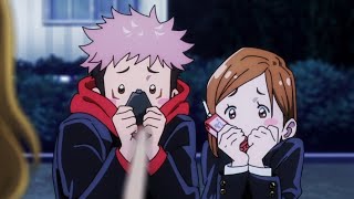 Yuji and Nobara in Sync Cute||Jujutsu Kaisen Episode 22