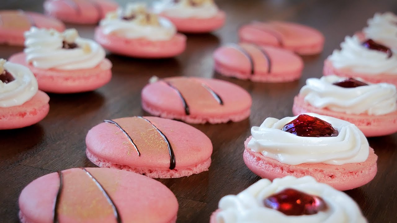 NEVER FAIL Raspberry Cheesecake Macarons | So Yummy and Delicious!