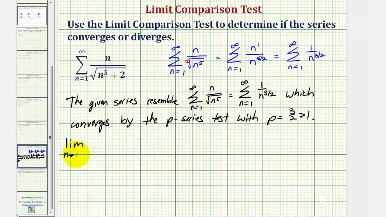 Limit Series Limit Series