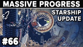SpaceX Races Forward With Starship&#39;s Deluge System! - Starbase Weekly Update #66