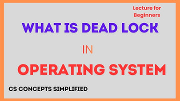 Dead Lock in Operating System | What is Deadlock| Dead Lock in OS tutorial |