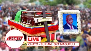 #LIVE​​ CHATO: KUAGWA KWA MWILI WA MAGUFULI, WATU WAFURIKA MAPEMA UWANJANI, MAKAMU ABDULLAH AONGOZA