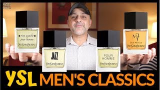 YSL Classic Men's Fragrances Review: Pour Homme, Jazz, M7 Oud Absolu + Rive Gauche Pour Homme