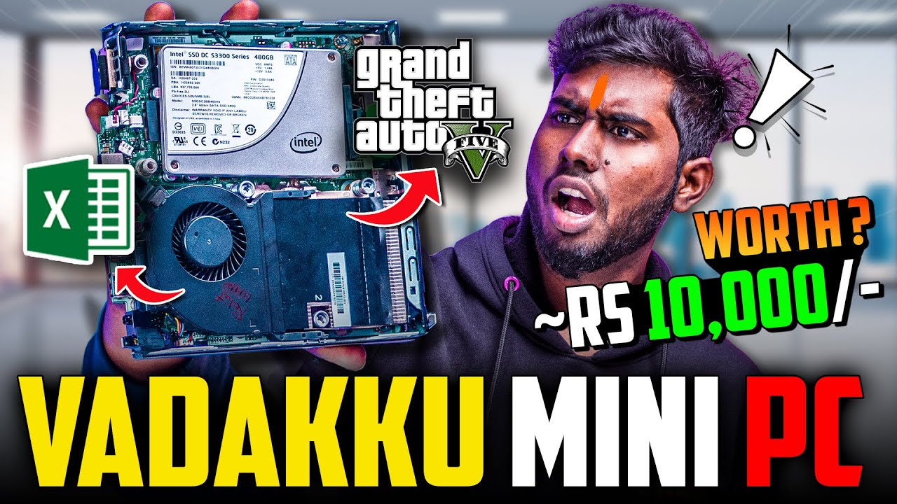 Rs.10,000/ வடக்கு குட்டி பெட்டி PC 😳 Gaming on 10K PC 😱 Mini PC
