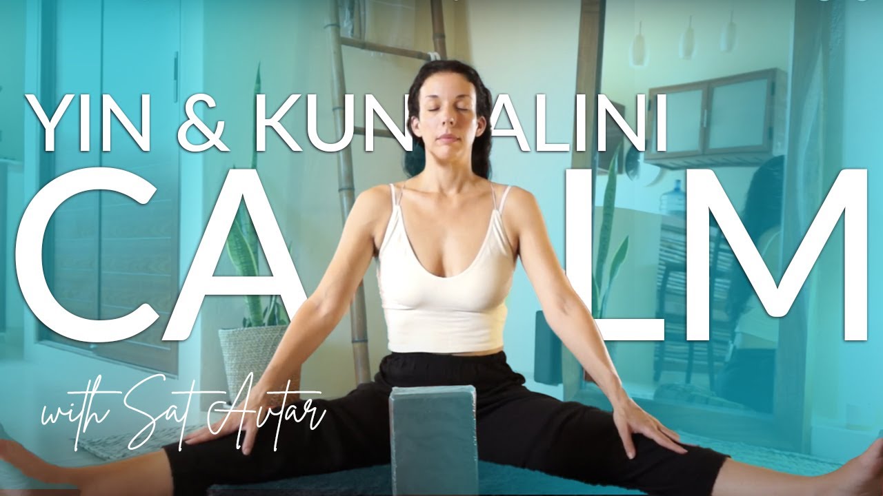 25 Minute Yin Yoga + CALM KUNDALINI YOGA Meditation for RADIANCE