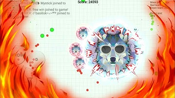ATOMIC POPSPLIT ON RANDOM/ DOUBLE CANNON FROM 4K TO 24K / Blob.io King #300SubsSpecial