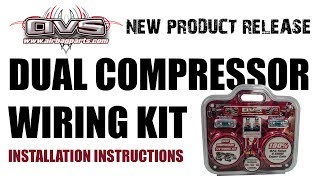 AVS Dual Compressor Wiring Kit Installation Instructions