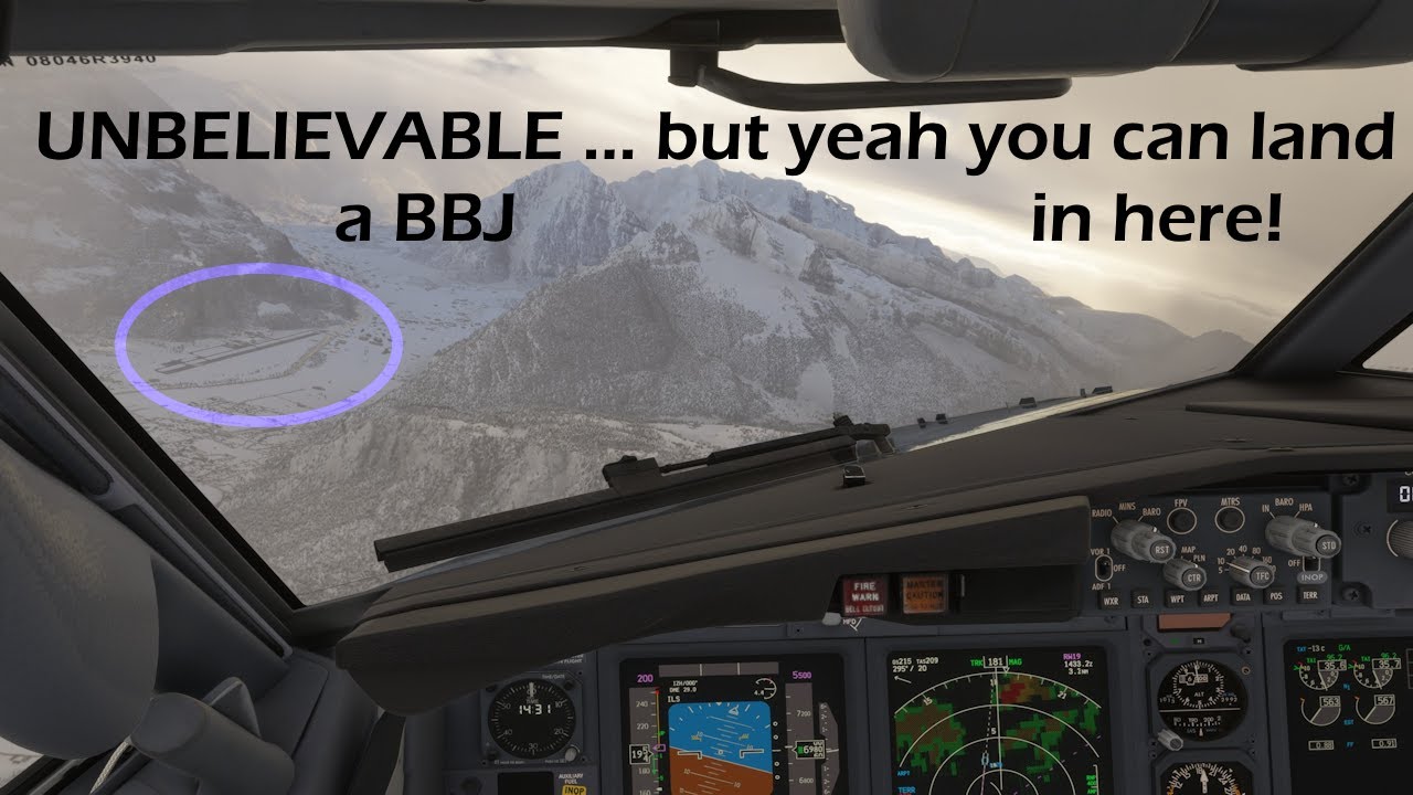 НЕВЕРОЯТНЫЙ ЗАХВАТ И ПОСАДКА В ДИКОМ ГОРНОМ РЕЛЬЕФЕ FS2024 PMDG