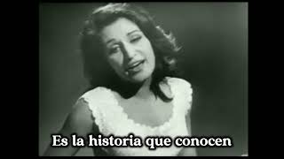 Dalida.1957 .La Historia De Un Amor .Versions Française : Lhistoire De Lamour .Subtitles Español.