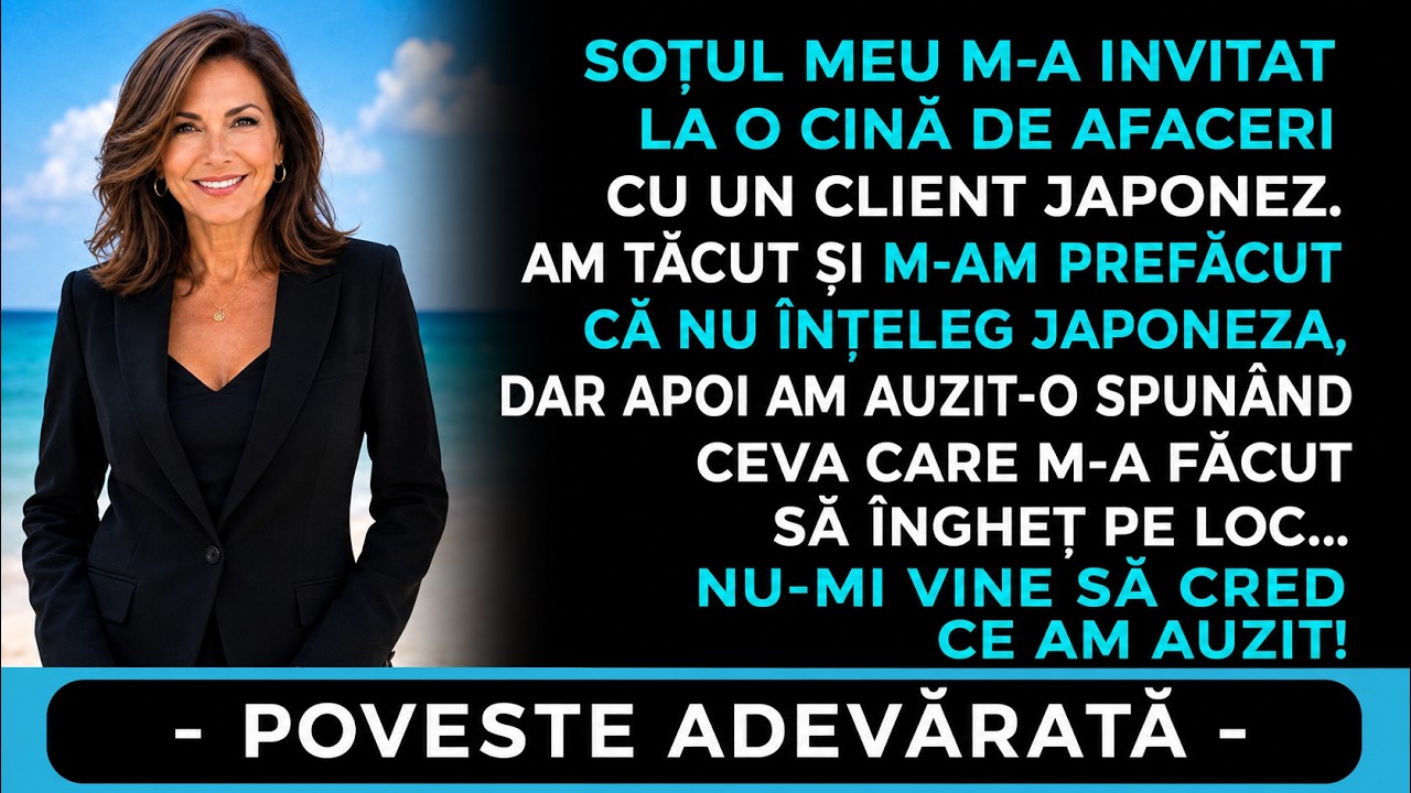 Soțul meu mă credea o bătrână confuză, care nu mai înțelege ce se întâmplă în jurul ei. La cină, în fața investitoarei japoneze, a discutat liniștit despre cum un judecător urma să mă declare...