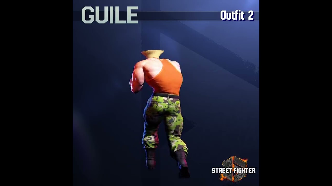 Street Fighter on X: SONIC BOOM! Fly in for a look at Guile's Color 1-10  for Outfit 2! 🛬   / X