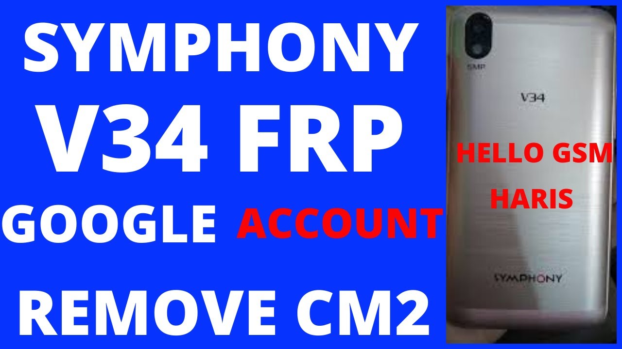 Symphony v34 frp unlock CM2SP2_v2.01 100%ok