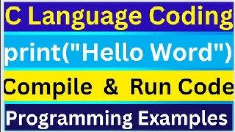 C Language | Coding Session -01 #clanguage  #ctutorials  #cfullcourse