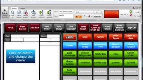 menu maintenance (Future pos)