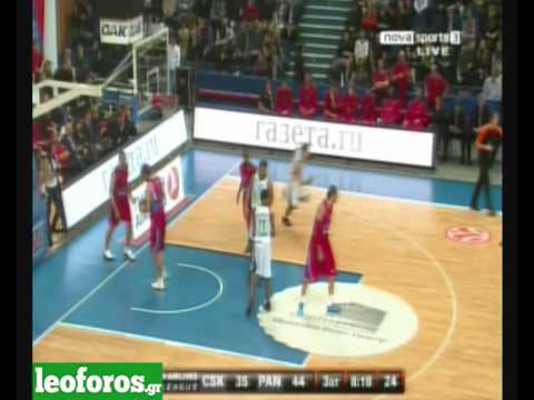 Cska Moscow-Παναθηναϊκός 68-72 Τα highlights του Παναθηναϊκού