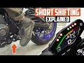 What is short shifting on a motorcycle