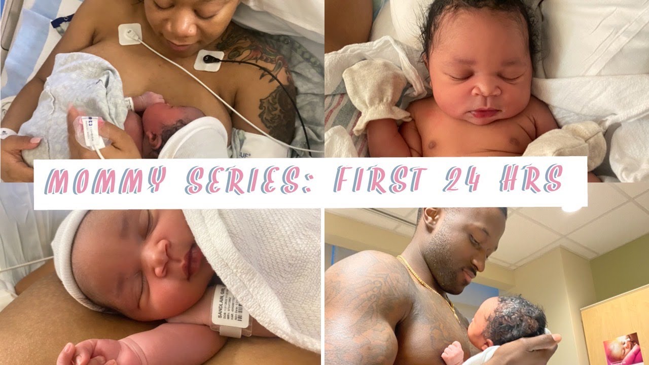 24 hrs WITH A NEWBORN | Mommy Series: First 24 hrs