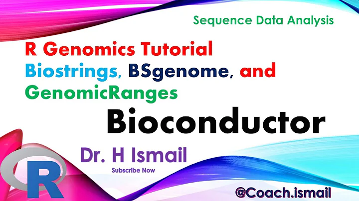 Genomic Data Analysis in R | Biostrings, BSgenome, GenomicRanges Step-by-Step: Bioconductor Lecture2