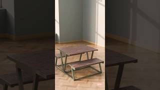 Convertible Bench Design #home #furniture #interiordesign