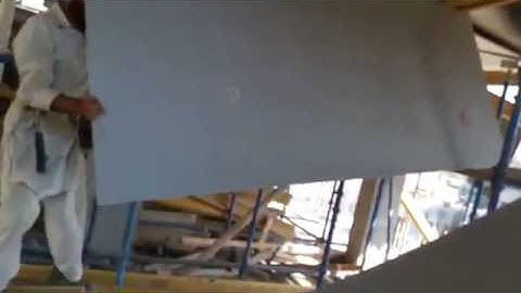 Saudi arabia Customer remove plastic formwork