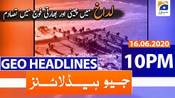 Geo Headline 10 PM | 16th June 2020