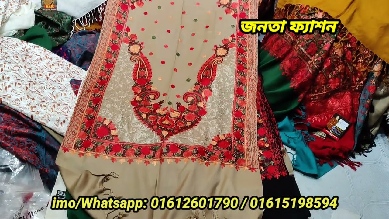 Kashmiri original indian shawl in wholesale price, janata fashion(01612601790)