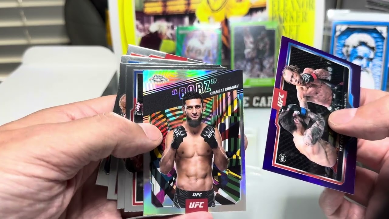 2025 Topps Chrome UFC Hobby Box Break