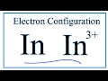 Electron Configuration and Indium Properties