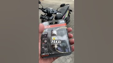 Thumbnail of Yuk bikin Honda Beat Bini jadi lebih terang lampunya! Biar ga ngambek lagi 😂🤣 #osram #osramt19
