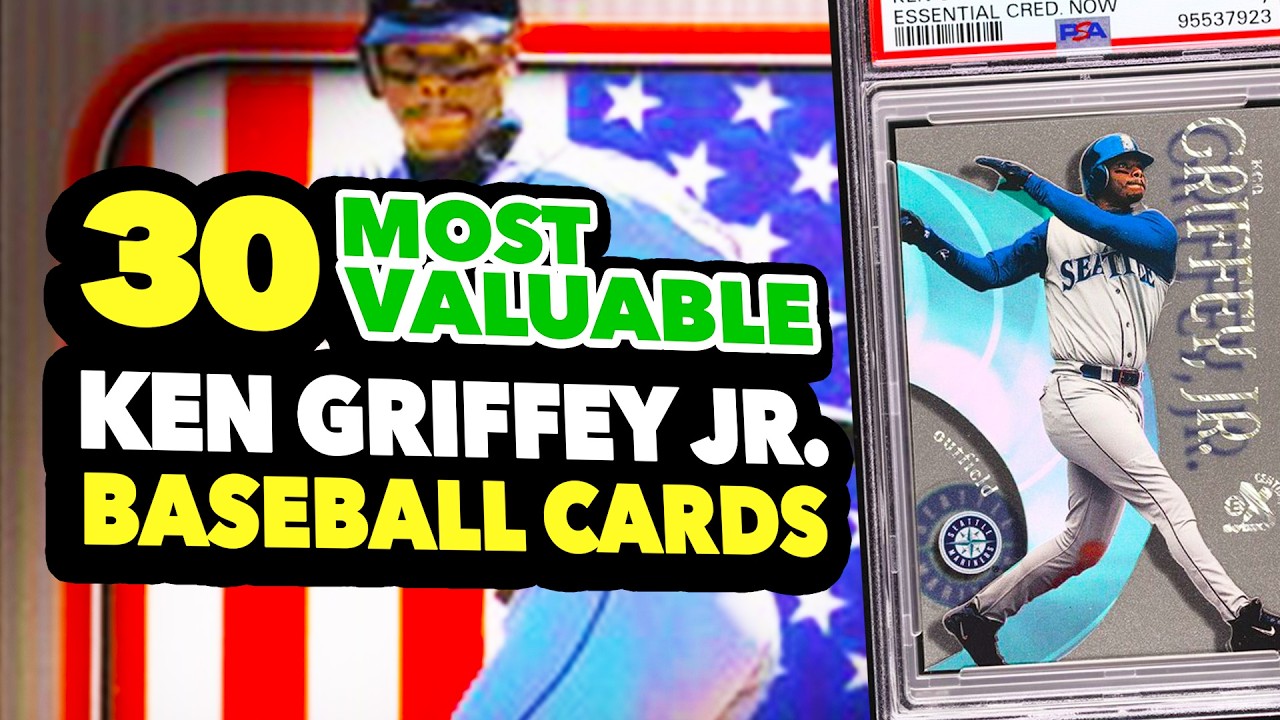 TOP 30 Ken Griffey Jr. Baseball Card Parallels and Inserts