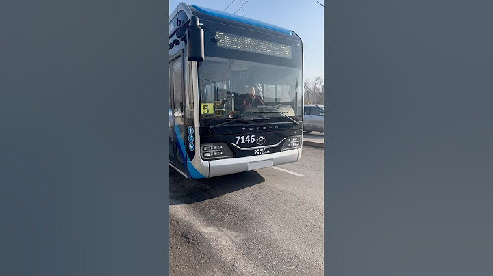 Yutong ZK6128BEVG на маршруте 5 в Алматы. #рекомендации #троллейбус #travel