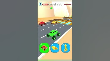 Shape-shifting Gameplay Master Level 798 Gameplay iOS,Android New Beamng drive #shorts #shortsfeed