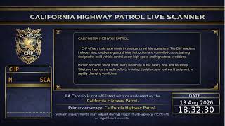 CHP - Live California Highway Patrol Scanner