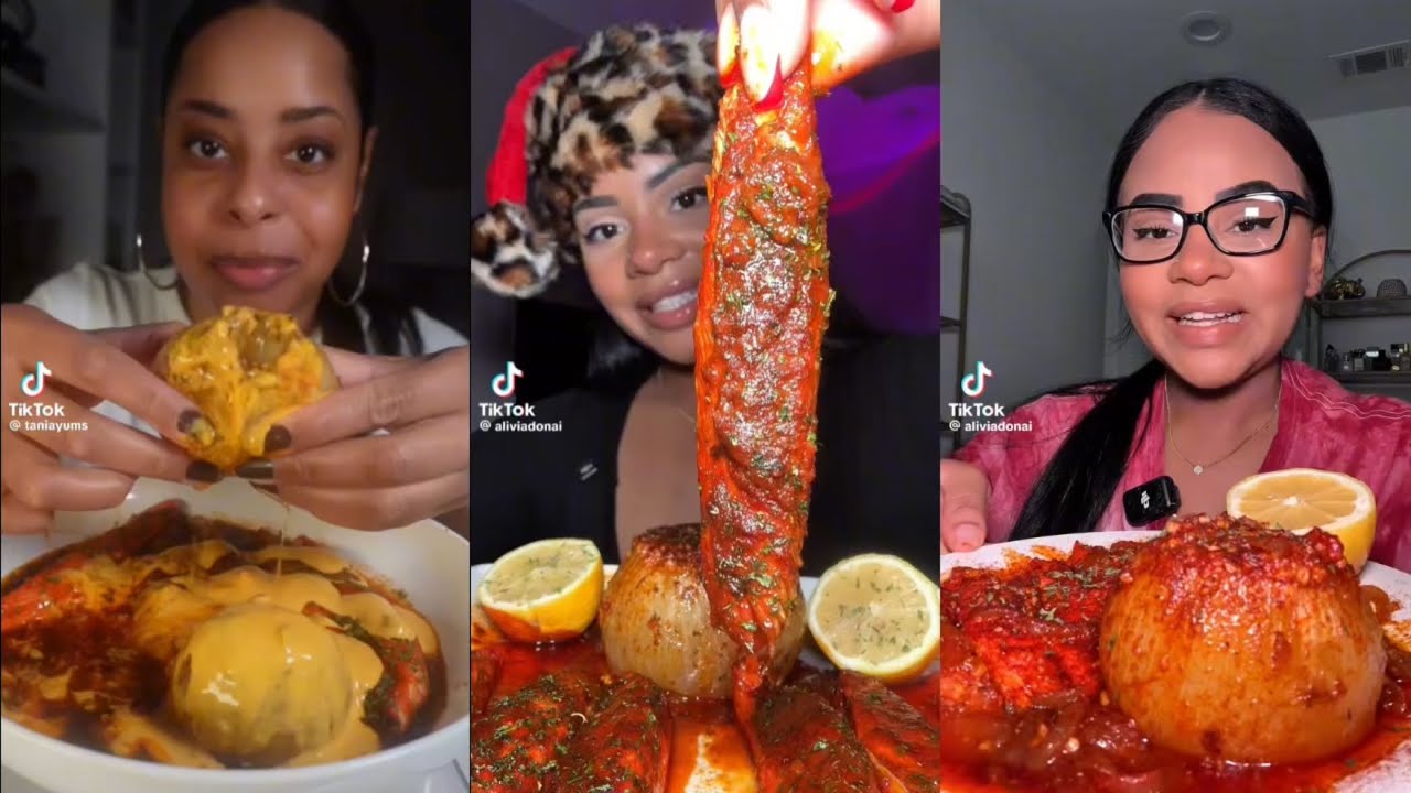 Onion boil Mukbang TikTok Compilation || ctto 💕