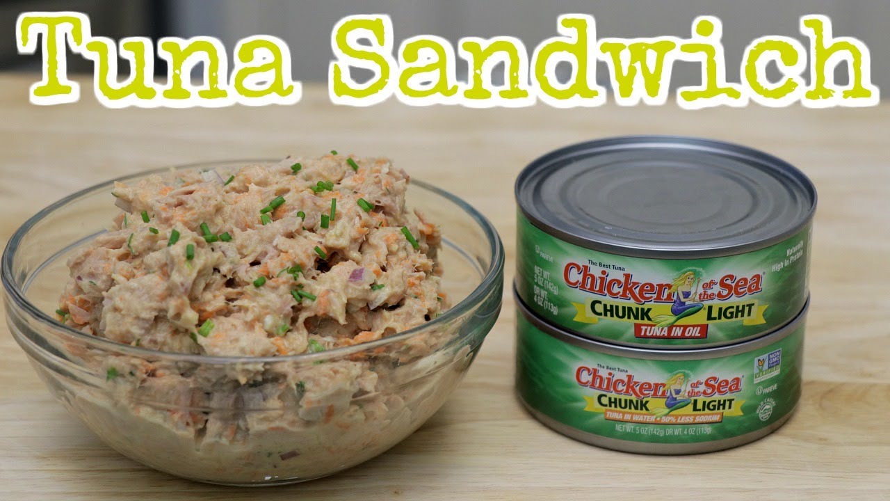 HOW TO MAKE TUNA SANDWICH  EASY CANNED TUNA SANDWICH  HEALTHY TUNA RECIPE