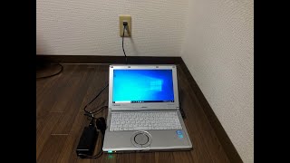 Panasonic  Let's note CF-NX1 Core i3-2350M @2.30GHz メモリー4G SSD 256GB Windows10Pro 即利用可