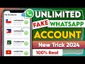 Virtual number for whatsapp account 2024  whatsapp account without number  tech pk