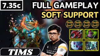 7.35c - Tims NATURE PROPHET Soft Support Gameplay - Dota 2 Full Match Gameplay