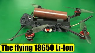 : HGLRC Rekon 3  - how to fly an 18650 battery